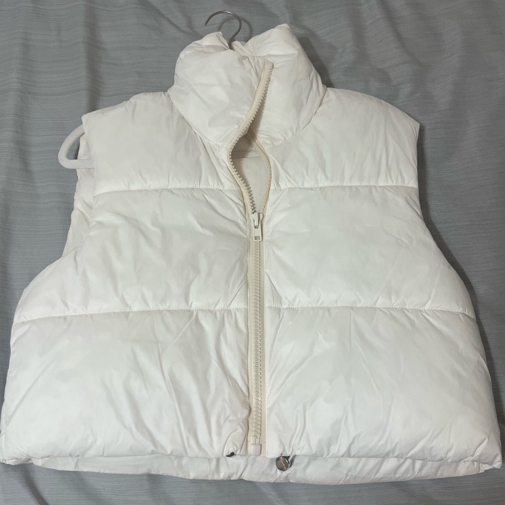Amazon Ivory Puffer Vest